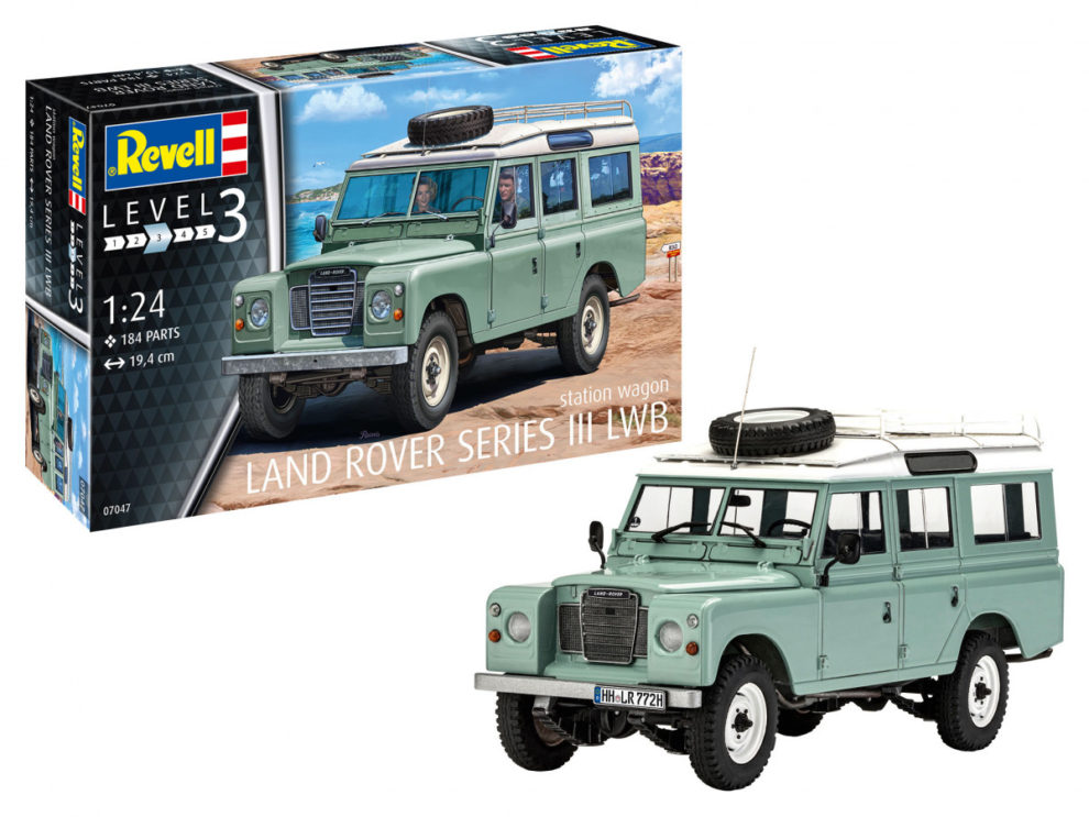 Revell Land Rover Series III LWB Station Wagon Model Kit Clark Craft