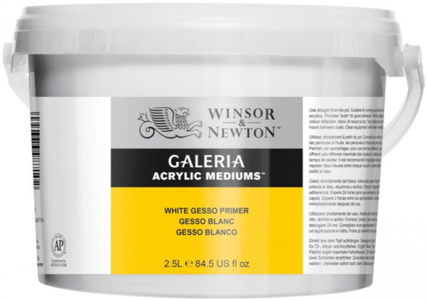 Winsor & Newton Galeria Gesso Primer 2.5 Litre - White