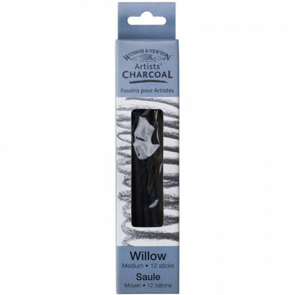 Winsor & Newton Artists' Charcoals - Medium 12 Sticks