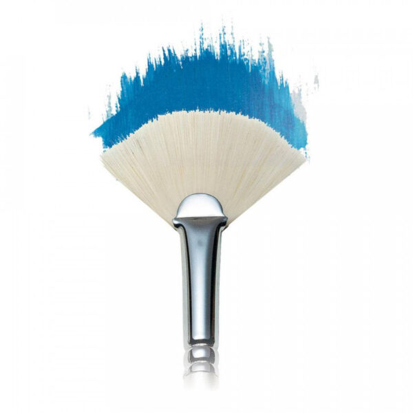 Artisan Synthetic Hog Long Handle Brush - Fan - Image 2