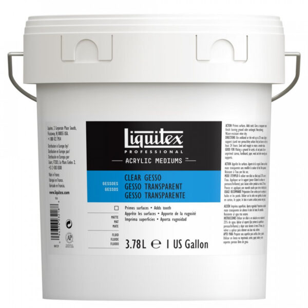 Liquitex Professional Acrylic Clear Gesso 3.78 Litre