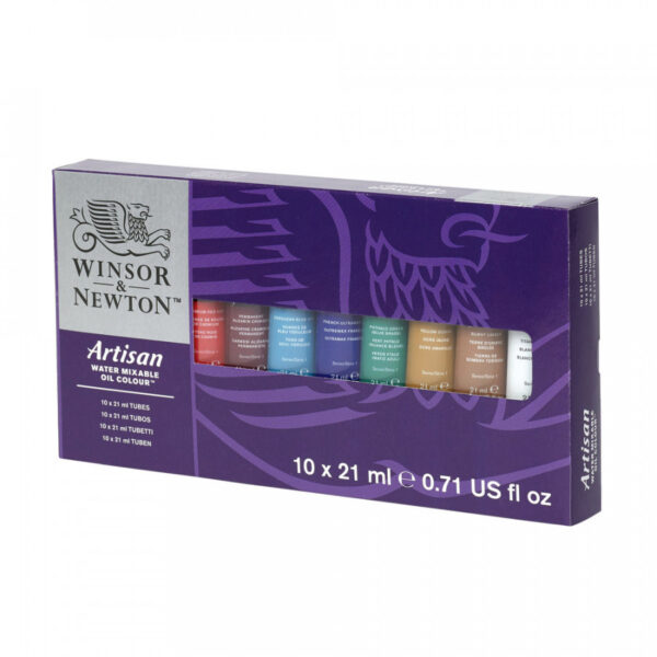 Artisan Water Mixable Oil Colour 10 x 21ml Tube Set