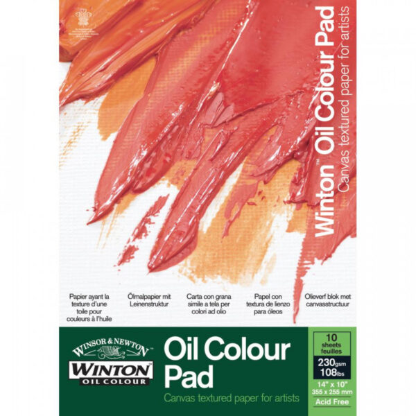 Winton Oil Colour Pad 230gsm 14" x 10"