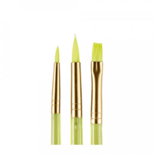Snazaroo Face Painting Brushes - Starter Set in Green - Image 2