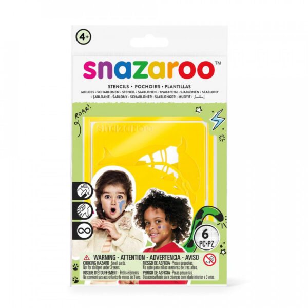 Snazaroo Face Painting Stencils - Rainbow