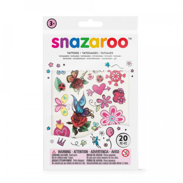 Snazaroo Temporary Tattoos - Fantasy Pack of 20