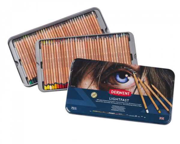 Derwent Lightfast Pencils Tin of 72