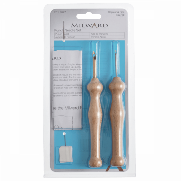 Milward Punch Needle Set - Regular & Fine Size 10