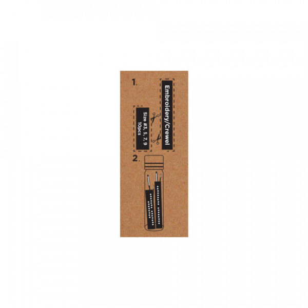 Hemline Gold Premium Embroidery Needles - Sizes 3-9 - Image 3
