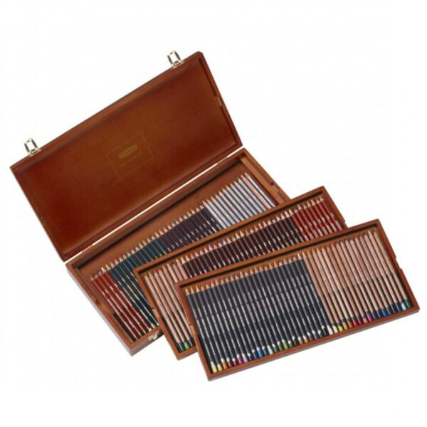 Dewent Limited Edition Colouring Wooden Box Set of 120 - Image 2