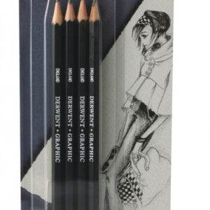 Derwent Graphic Pencils - Medium Set of 4 - Image 1