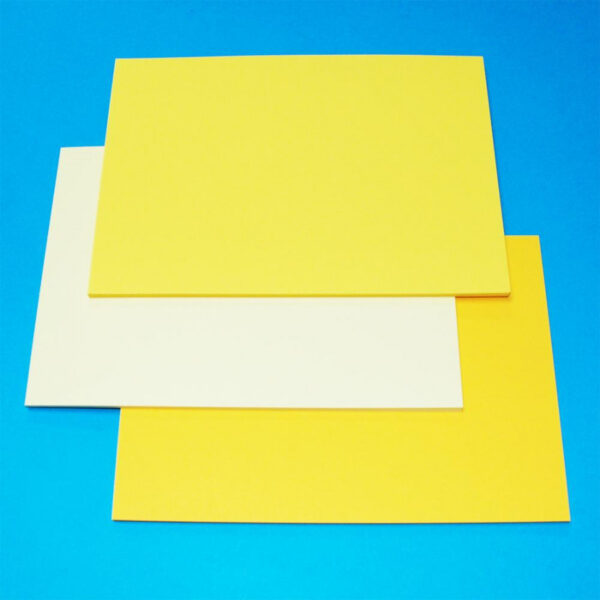 Pack of 60 Sheets of A5 Card - 3 Yellows