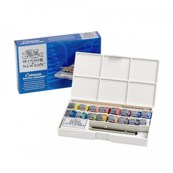 Cotman Watercolour Deluxe Sketchers Pocket Box - Image 4