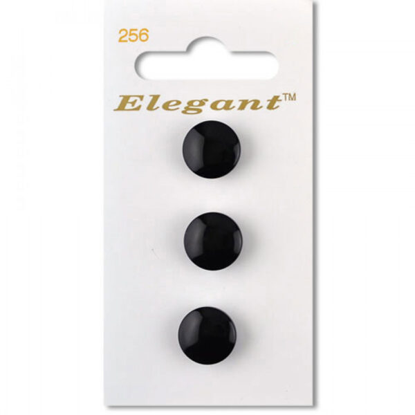 Sirdar Elegant Buttons - Black 12mm