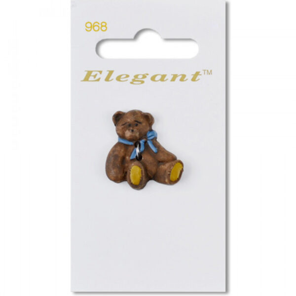 Sirdar Elegant Buttons - Brown Bear