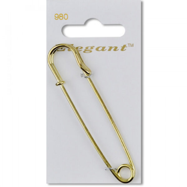Sirdar Elegant Buttons - Gold 76mm