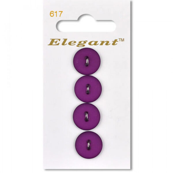 Sirdar Elegant Buttons - Purple 16mm