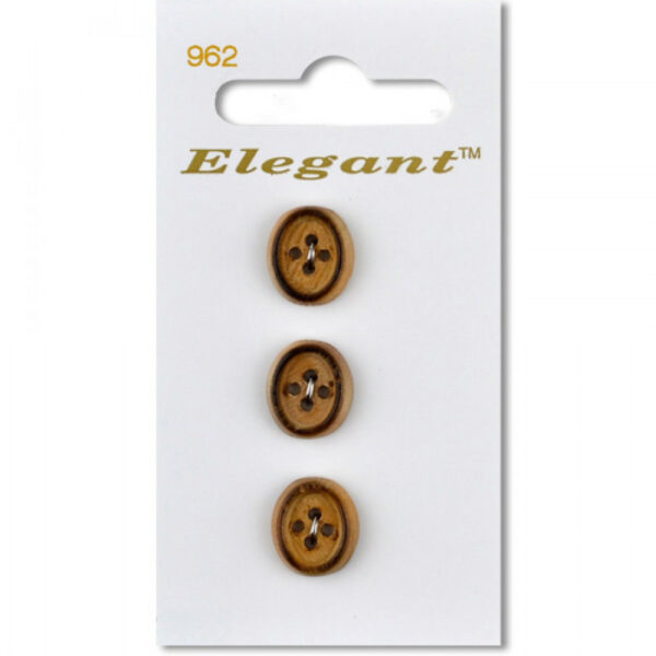 Sirdar Elegant Buttons - Tan 13mm
