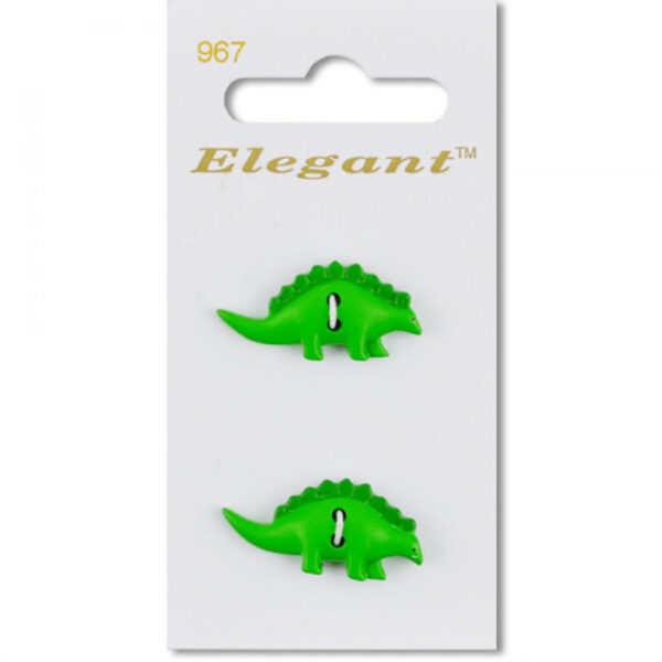 Sirdar Elegant Buttons - Dinosaur
