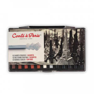 Conté à Paris Carrés Crayons Set of 12 Assorted - Image 1