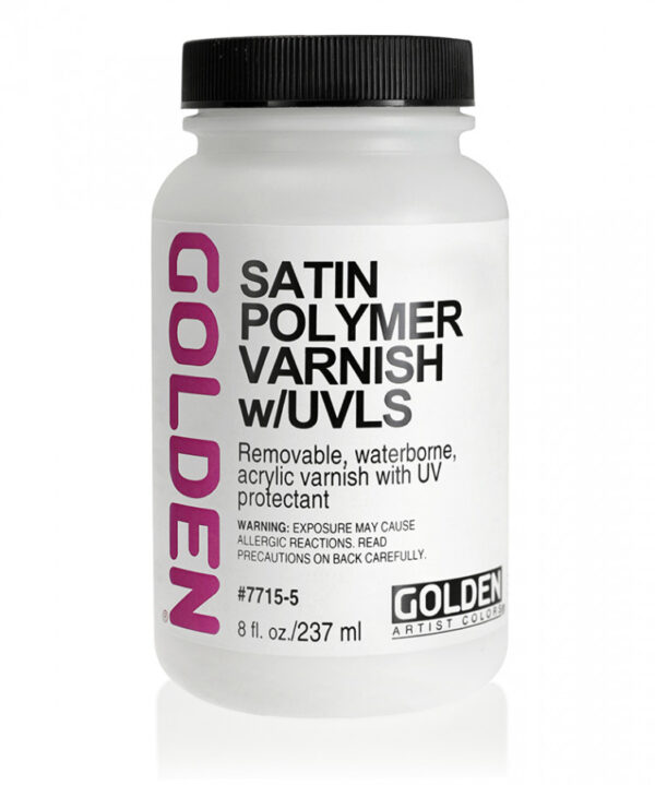 Golden Polymer Varnish Satin 237ml