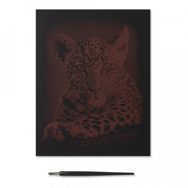 Reeves Gold Scraperfoil - Leopard Cub - Image 2