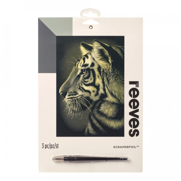 Reeves Gold Scraperfoil - Tiger