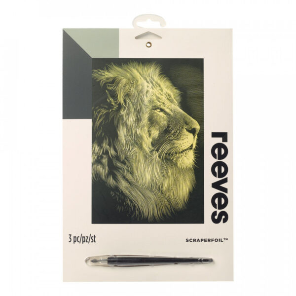 Reeves Gold Scraperfoil - Lion