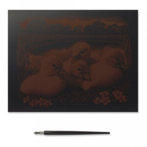 Reeves Gold Scraperfoil - Ducklings - Image 2