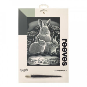 Reeves Silver Scraperfoil - Rabbits - Image 1