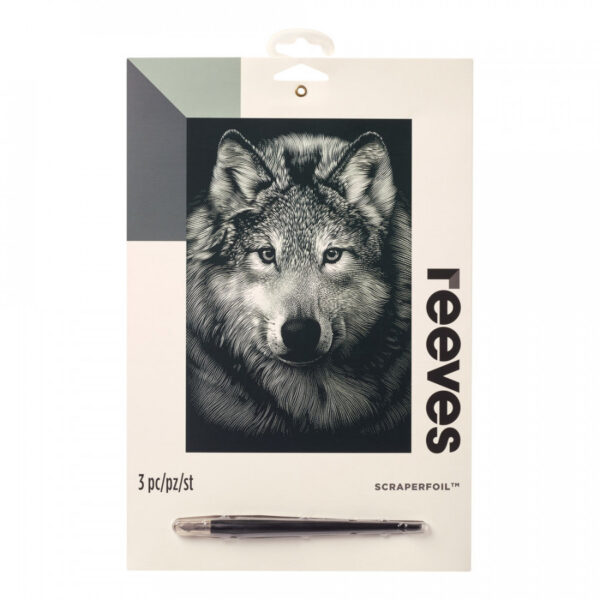 Reeves Silver Scraperfoil - Wolf