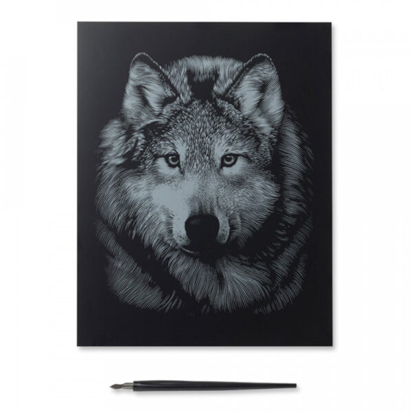 Reeves Silver Scraperfoil - Wolf - Image 2