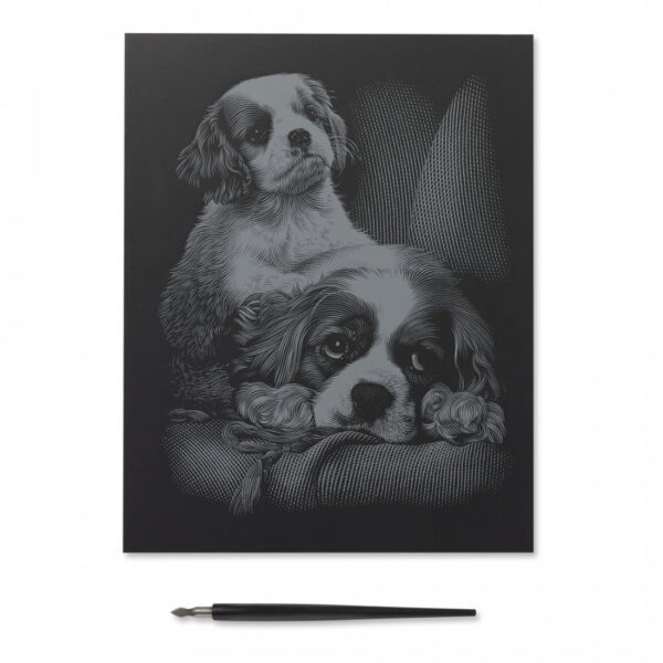 Reeves Silver Scraperfoil - Spaniels - Image 2