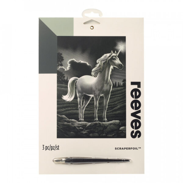 Reeves Silver Scraperfoil - Unicorn
