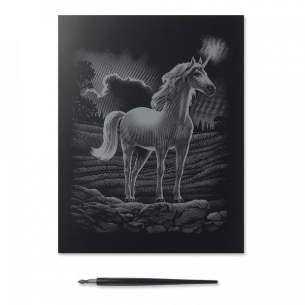 Reeves Silver Scraperfoil - Unicorn - Image 2
