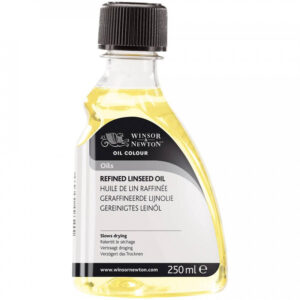 Winsor & Newton Refined Linseed Oil 250ml - Image 1