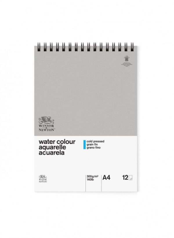 Winsor & Newton Classic Watercolour Spiral Pad 300gsm A4