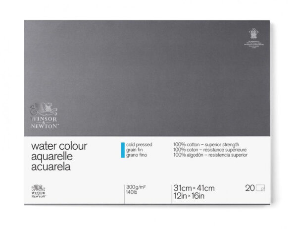 Winsor & Newton Professional Watercolour Block Cold Pressed 300gsm 40.6 x 30.5cm