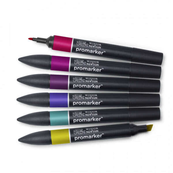 Winsor & Newton ProMarker Rich Tones Set of 6 - Image 3
