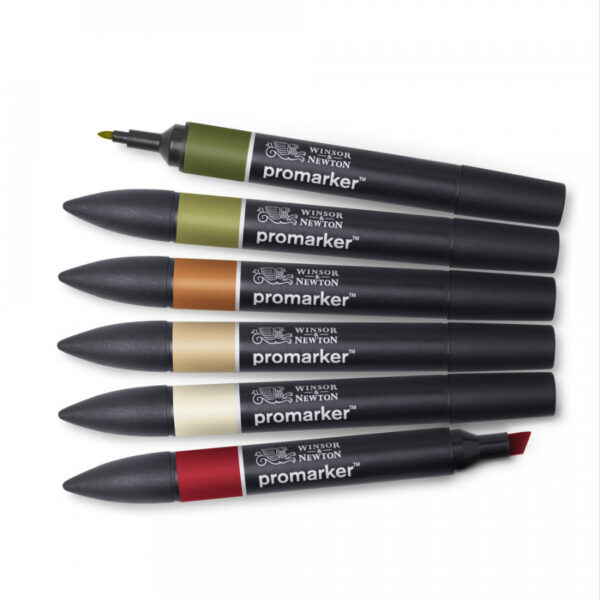Winsor & Newton ProMarker Landscape Set of 6 - Image 3
