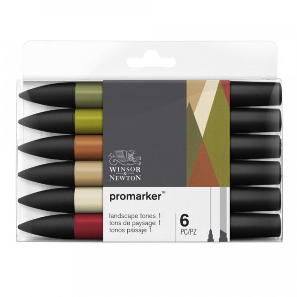 Winsor & Newton ProMarker Landscape Set of 6