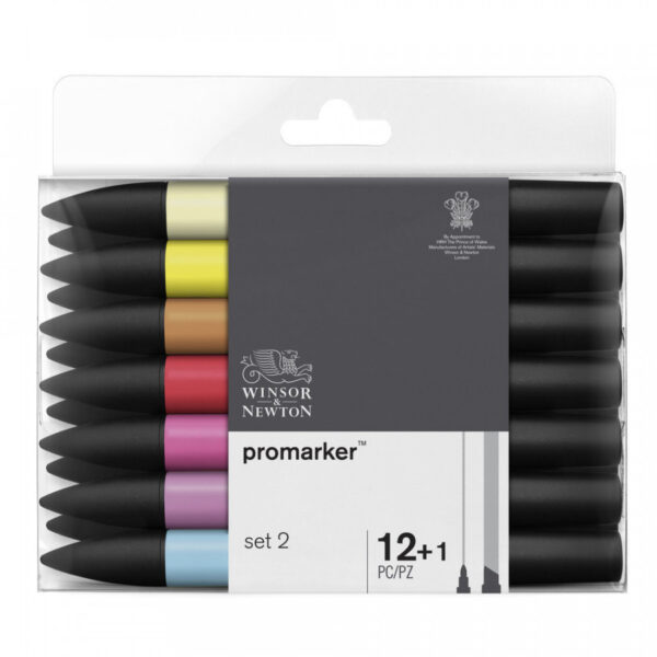 Winsor & Newton ProMarker 12+1 Set #2