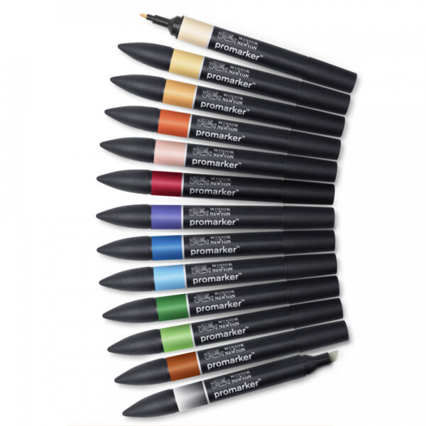 Winsor & Newton ProMarker 12+1 Manga Expansion Set #1 - Image 3