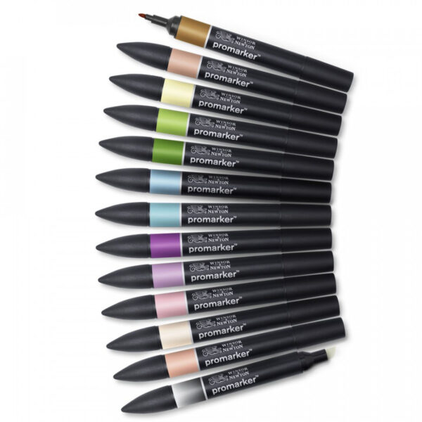 Winsor & Newton ProMarker 12+1 Manga Fantasy Set - Image 3