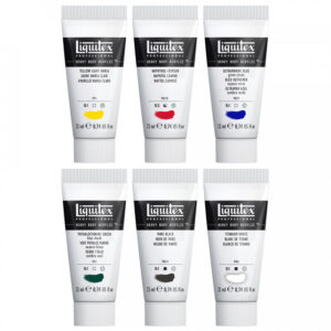Liquitex Professional Heavy Body Acrylic Classics Set - 6 x 22ml - Image 1