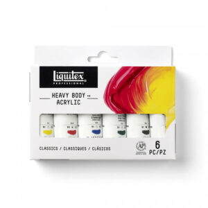 Liquitex Professional Heavy Body Acrylic Classics Set - 6 x 22ml - Image 2