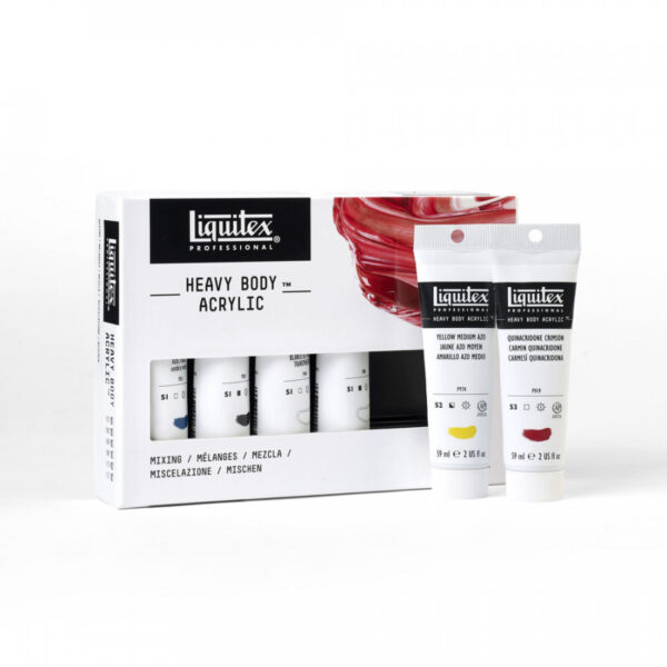 Liquitex Professional Heavy Body Acrylic Mixing Set - 6 x 59ml - Image 5