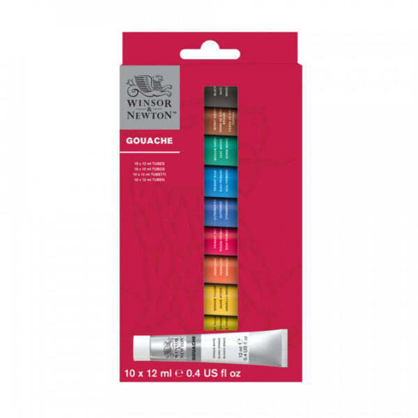 Winsor & Newton Gouache Start Set 10 x 12ml
