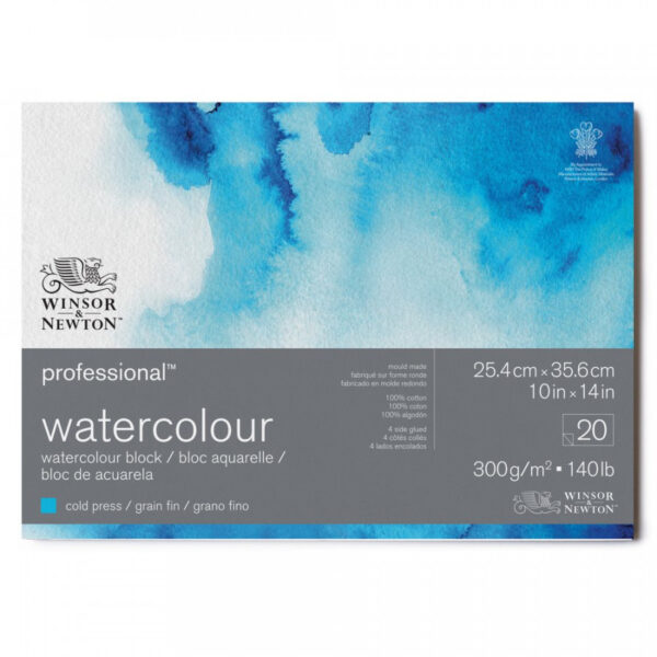 Winsor & Newton Professional Watercolour Block 300gsm / 140lb - Cold Press