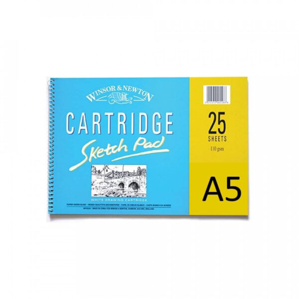 Winsor & Newton Cartridge Pad 110gsm A5, 25 sheets